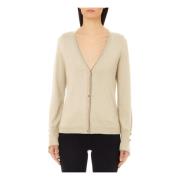 Open Gebreide Trui Liu Jo , Beige , Dames