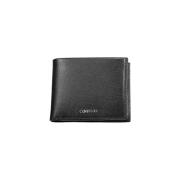 Zwarte Polyester Portemonnee met Rfid Blokker Calvin Klein , Black , H...