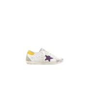 Super-Star Bio-Based Glitter Sneakers Golden Goose , White , Dames