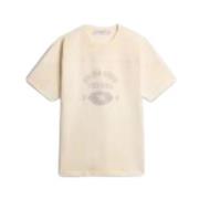 Stijlvolle T-shirts en Polos Golden Goose , Beige , Heren