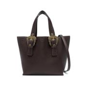 Cocoa Fibbie Schoudertas Versace Jeans Couture , Brown , Dames