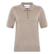 Kasjmier Poloshirt Donker Taupe Emerson Renaldi , Beige , Dames