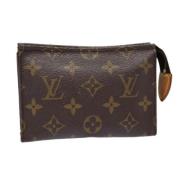 Pre-owned Canvas pouches Louis Vuitton Vintage , Brown , Dames