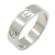 Pre-owned White Gold rings Cartier Vintage , Gray , Dames