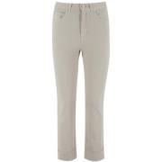 Jewelled High-Waisted Broek Panicale , Gray , Dames