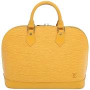 Pre-owned Leather louis-vuitton-bags Louis Vuitton Vintage , Yellow , ...