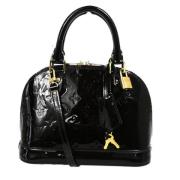 Pre-owned Leather louis-vuitton-bags Louis Vuitton Vintage , Black , D...