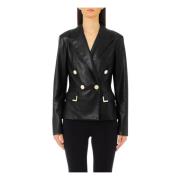 Slim Fit Blazer Liu Jo , Black , Dames