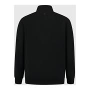 Half-Zip Milano Gebreide Trui in Zwart Pure Path , Black , Heren