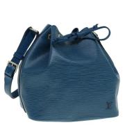 Pre-owned Leather louis-vuitton-bags Louis Vuitton Vintage , Blue , Da...