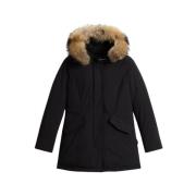 Zwarte Urban Touch Donsjas Woolrich , Black , Dames