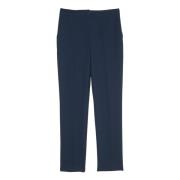 Blauwe Broek Set Twinset , Blue , Dames