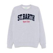 Grijze Sweaters voor Mannen MC2 Saint Barth , Gray , Heren