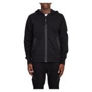 Fleece Goggle Hoodie C.p. Company , Black , Heren