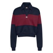 Blauwe Truien voor Mannen Tommy Hilfiger , Multicolor , Dames