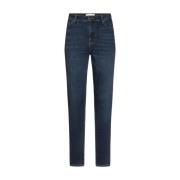 Slim Fit Denim Jeans Frame , Blue , Dames