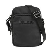 Stijlvolle Marsupio Tas voor Dagelijks Gebruik Dsquared2 , Black , Her...