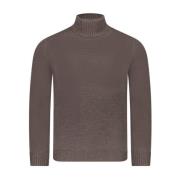 Bruine Turtleneck Trui Gran Sasso , Brown , Heren