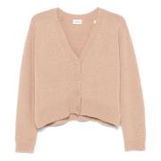 Kameel Cardigan Trui P.a.r.o.s.h. , Beige , Dames