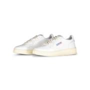 Leren Medalist Sneaker Autry , White , Heren