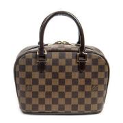 Pre-owned Coated canvas handbags Louis Vuitton Vintage , Brown , Dames