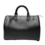 Pre-owned Leather louis-vuitton-bags Louis Vuitton Vintage , Black , D...