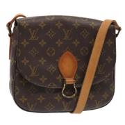 Pre-owned Canvas louis-vuitton-bags Louis Vuitton Vintage , Brown , Da...