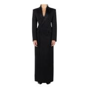 Zwarte wollen jas Wardrobe.nyc , Black , Dames