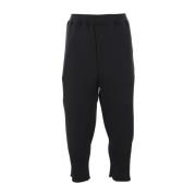 Zwarte Geribbelde Broek Cfcl , Black , Heren