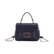 Grace Handtas Zwart Python Print La Carrie , Black , Dames