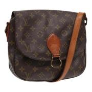 Pre-owned Canvas louis-vuitton-bags Louis Vuitton Vintage , Brown , Da...