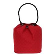 Pre-owned Canvas gucci-bags Gucci Vintage , Red , Dames