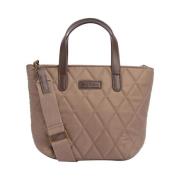 Gewatteerde Mini Tote Tas voor Vrouwen Barbour , Gray , Dames