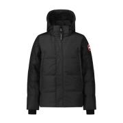 Donsjack met rugzakbanden Canada Goose , Black , Heren