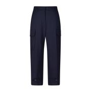 Cargo Broek Boris Max Mara , Blue , Dames