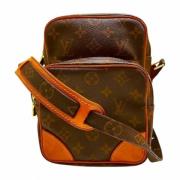 Pre-owned Canvas louis-vuitton-bags Louis Vuitton Vintage , Brown , Da...