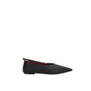 Zwarte platte schoenen voor vrouwen Plan C , Black , Dames