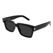 Zwart/Grijs Zonnebril Vadim SL 732 Saint Laurent , Black , Heren