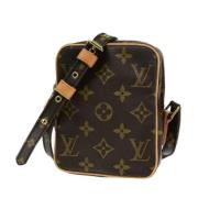 Pre-owned Canvas louis-vuitton-bags Louis Vuitton Vintage , Brown , Da...