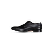 Leren Veterschoenen Elegant Model Van Bommel , Black , Heren