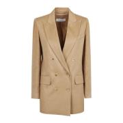 Stijlvolle jas voor vrouwen Max Mara , Brown , Dames