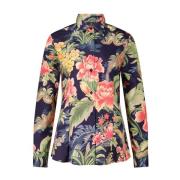 Bloemen vrijetijdsoverhemd Etro , Multicolor , Dames