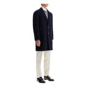 Zachte wollen beverjas met dubbele split Brunello Cucinelli , Blue , H...