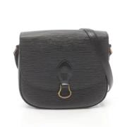 Pre-owned Leather louis-vuitton-bags Louis Vuitton Vintage , Black , D...