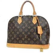 Pre-owned Canvas louis-vuitton-bags Louis Vuitton Vintage , Brown , Da...