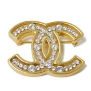 Pre-owned Metal chanel-jewelry Chanel Vintage , Yellow , Dames