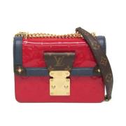 Pre-owned Leather louis-vuitton-bags Louis Vuitton Vintage , Red , Dam...