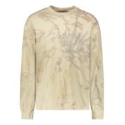 Geribbeld katoenen T-shirt John Elliott , Beige , Heren