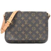 Pre-owned Canvas louis-vuitton-bags Louis Vuitton Vintage , Brown , Da...