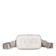 Pre-owned Canvas fendi-bags Fendi Vintage , Gray , Dames